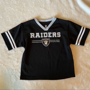 Kids 2T Raiders NFL Jersey